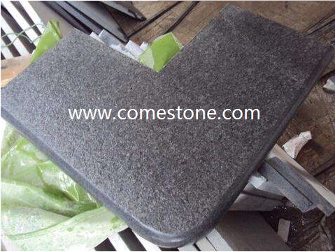 Dark Basalt coping corner