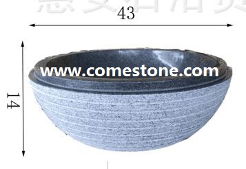 G654 Granite Vessel Sink