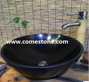 Shanxi Black granite wash basin