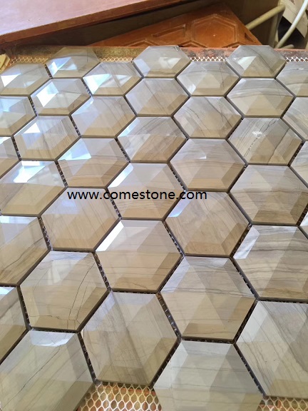 Factory Hot Sale High Quality White Marble Mosaic
