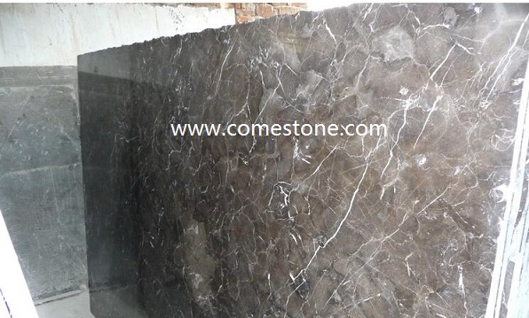 China Dark Emperador Marble Slab