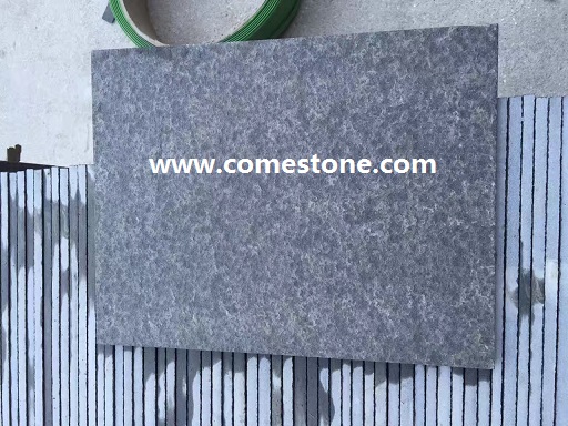 Flamed  G684 Basalt tiles