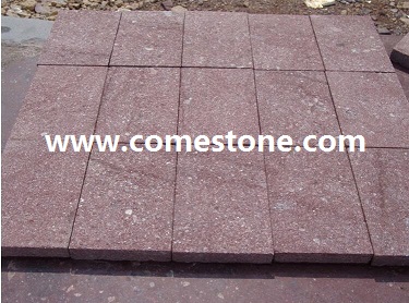 Red Porphyry Granite Tiles