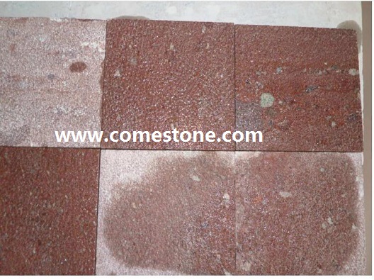 Red Porphyry Cubestone