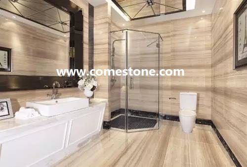 China Athen wooden veins marble Tile